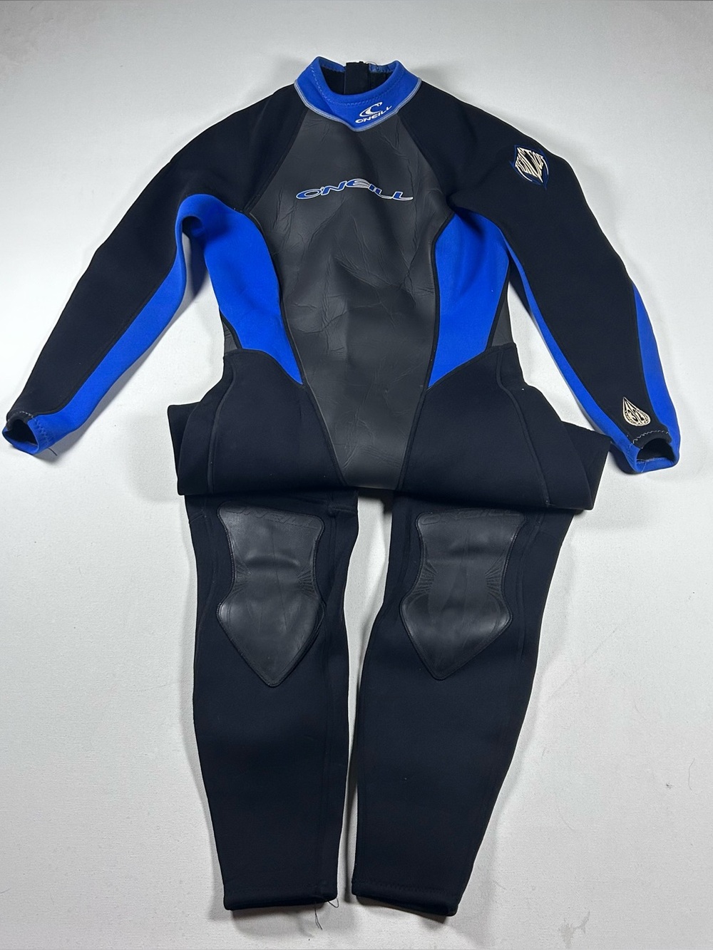 O'NEILL Wetsuit Reactor Full Length Youth Size 14 Blue/Black  3/2 mm